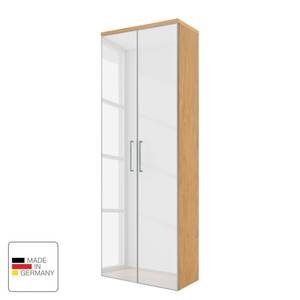 Hängeschrank Alavere Weiß / Eiche Bianco