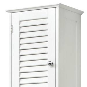 Armoire suspendue Quickset 928 I Blanc - Butoir à gauche