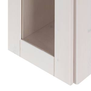 Armoire suspendue Senna I Pin massif - Blanc / Havanna