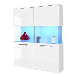 Armoire suspendue Sky II Blanc brillant