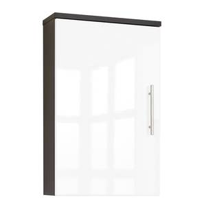 Armoire suspendue tare Anthracite - Blanc