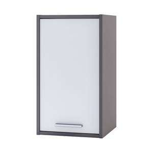 Armoire suspendue Blanc / Basalte