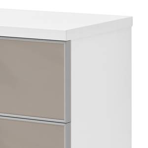 Schoenenkast Alavere VII Taupe/wit