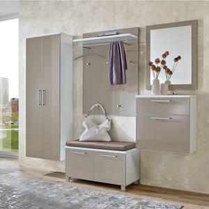 Schoenenkast Alavere VII Taupe/wit