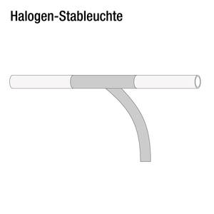 Halogen-Stableuchte Korsika Metall - Kunststoff - 19 x 6 x 17 cm