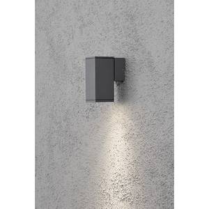 Applique murale halogène Monza Aluminium / Verre 1 ampoule