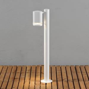 Luminaire d'allée halogène Modena Aluminium / Verre 1 ampoule