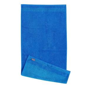 Handtuch Borgo (2er-Set) Baumwollstoff - Blau