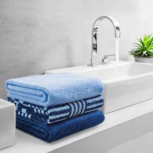 Set di asciugamani PURE (4 pezzi) Blu