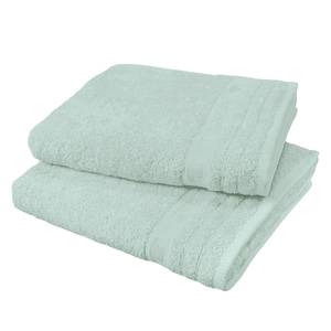 Serviettes Travemünde (lot de 2) Coton - Menthe - Menthe