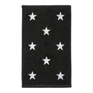 Set handdoeken Day Stars II (4-delig) katoen - Wit/zwart