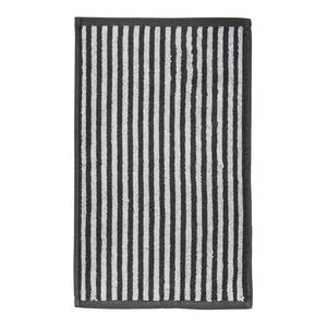 Serviette de toilette Day Stripes II Étoffe de coton - Blanc alpin / Anthracite