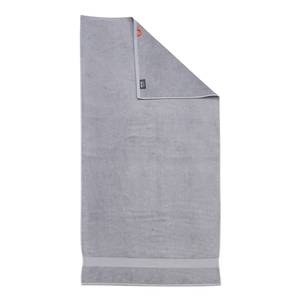 Set de 4 serviettes de toilette Deluxe Étoffe de coton - Gris lumineux