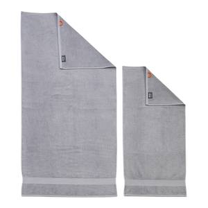 Handdoeken set Deluxe (4-delig) katoen - Heldergrijs