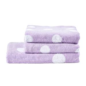 Serviette de toilette Kemer (3 éléments) Coton - Lilas