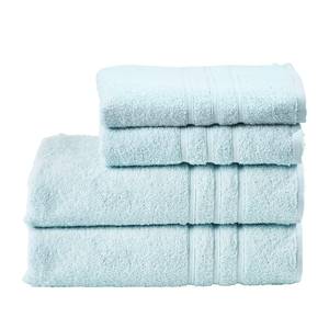 Set handdoeken Pigi (4-delig) katoen - Pastelblauw