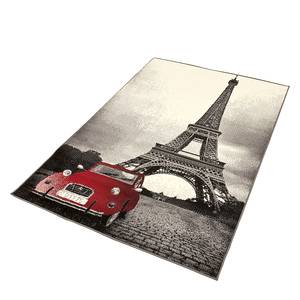 Teppich Eiffelturm Paris I Beige/Grau - 140 x 200 cm