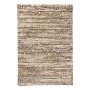 Tapis Granite Fibres synthétiques - Marron - 80 x 150 cm