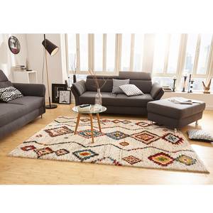 Teppich Geometric Kunstfaser - Beige - 200 x 290 cm