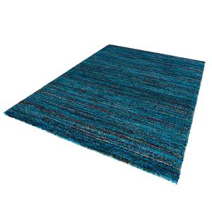 Tapis Chic Fibres synthétiques - Bleu foncé - 80 x 150 cm