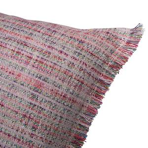 Housse de coussin T-Crazy Frings Tissu - Multicolore