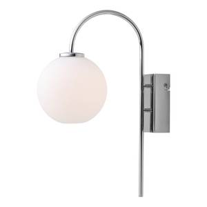 LED-wandlamp Ballon II glas/metaal - 1 lichtbron