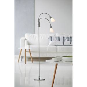 Lampadaire LED Cut Verre / Métal - 2 ampoules