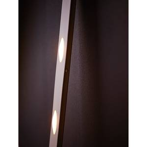 LED-wandlamp Evo aluminium - 5 lichtbronnen