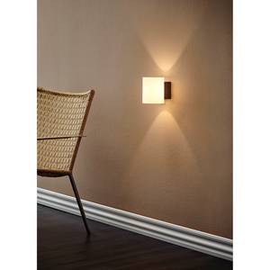 Wandlamp Evoke glas/metaal - 1 lichtbron