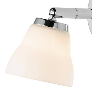 LED-wandlamp Fico glas/metaal - 1 lichtbron