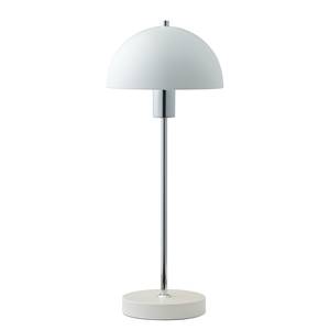 Lampe Vienda Métal - 1 ampoule - Blanc / Chrome