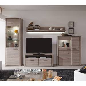 Highboard Adansa II Nelson eikenhouten look