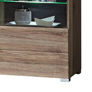 Highboard Adorno San Remo Eiche Dekor/Schiefer Dekor