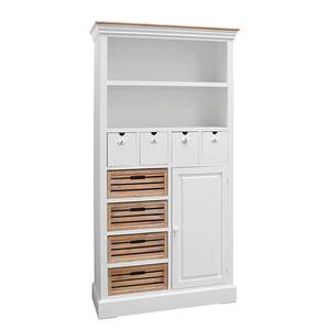 Highboard Garuva II deels massief paulowniahout