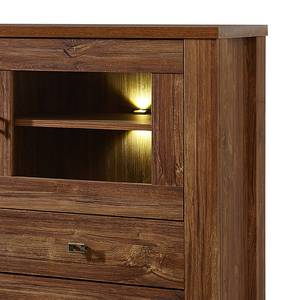 Highboard Glenrothes Inkl. Beleuchtung - Akazie Dekor