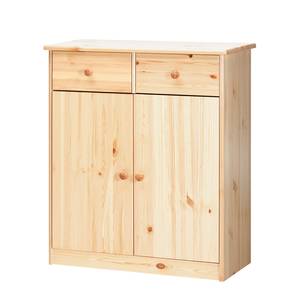 Highboard Lennart III Kiefer massiv - Natur