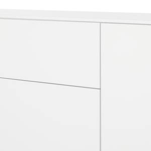 Highboard LINDHOLM 4 Schubladen Weiß - Holzwerkstoff - 160 x 128 x 40 cm
