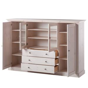 Highboard Lyngby massief grenenhout - Pijnboomhout wit