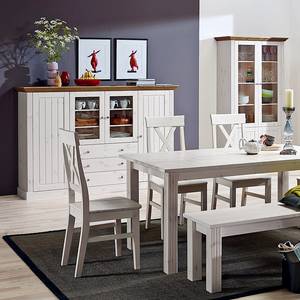 Buffet haut Lyngby Pin massif - Epicéa blanc / Epicéa ambre jaune