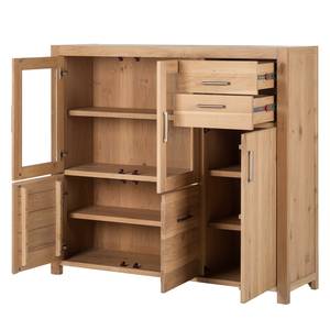 Highboard Maine deels massief eikenhout