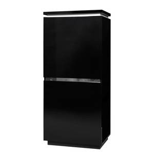 Buffet haut Oceano III Noir / Chrome