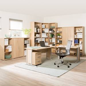 Highboard Office Line (3-delige set) Sonoma eikenhouten look