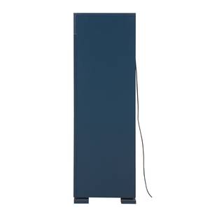 Highboard Palermo Donkerblauw/Walnoothouten