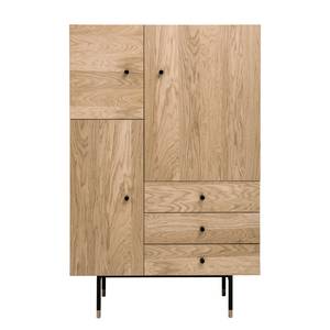 Highboard Peeri Bruin - Plaatmateriaal - 90 x 142 x 42 cm