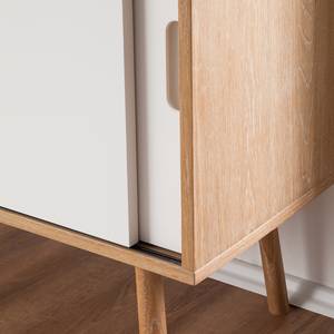 Sideboard Verwood II Weiß - Holzwerkstoff - 100 x 108 x 40 cm