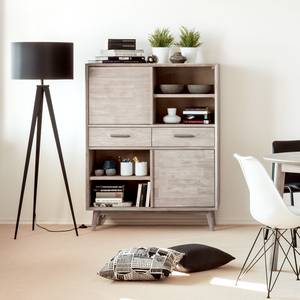 Highboard Yomo deels massief acaciahout