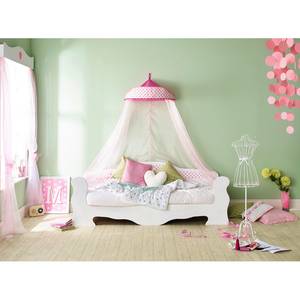 Lit à baldaquin Minnie Mouse Rose foncé - Bois manufacturé - 203 x 80 x 93 cm