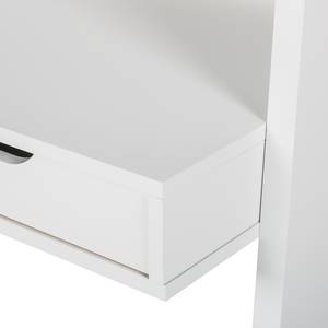 Combinaison bureau étagère Verno Blanc mat - Blanc mat