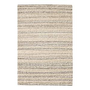 Tappeto a pelo lungo Maestro Beige righe 160 x 230 cm