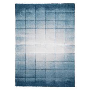 Tapis Beau Cosy Tissu mélangé - Bleu / Gris - 120 x 170 cm